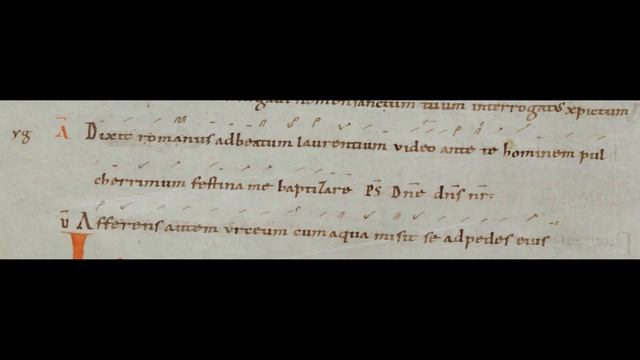 Dixit Romanus ad beatum Laurentium