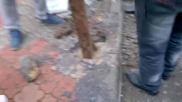 Подготовка к установке кап. забора в Берёзовой Роще смотреть онлайн