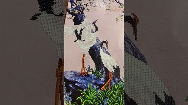 #вышивка_бисер_журавли#1 смотреть онлайн