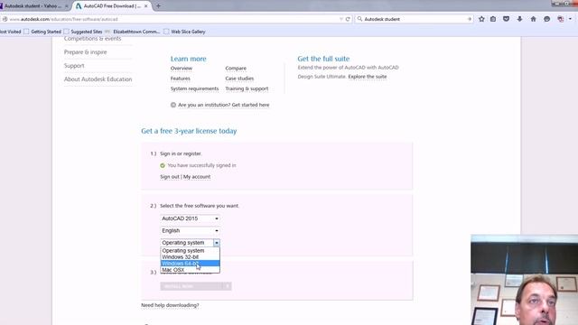 AutoCAD Software Download Tutorial смотреть онлайн