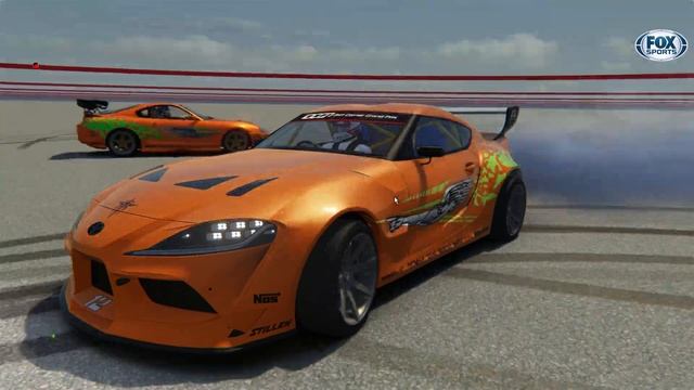 Toyota Supra A90 DCGP Fast & Furious Test Drive - Assetto Corsa. смотреть онлайн