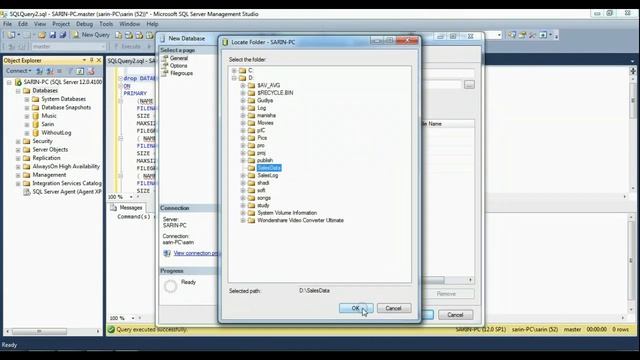 Chapter 7 - Create Database with multiple Data files and Transaction log files смотреть онлайн