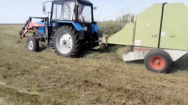 СЕНОКОС В САМОМ РАЗГАРЕ! ВСТРЕТИЛ СТАДО ФЕРМЕРСКИХ КОРОВ! смотреть онлайн