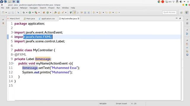 46 JAVA FX GUI Scene Builder Drag & Drop смотреть онлайн