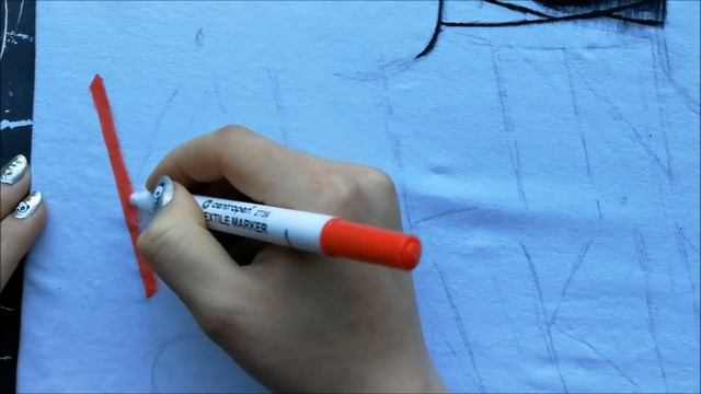 DIY КАК РАСКРАСИТЬ ФУТБОЛКУ ? ЧТО Я ИСПОЛЬЗУЮ ?~Speedpaint Yoon Bum KILLING STALKING ~ Грустный Бум смотреть онлайн