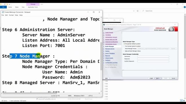 2 Create Oracle Weblogic Domain смотреть онлайн