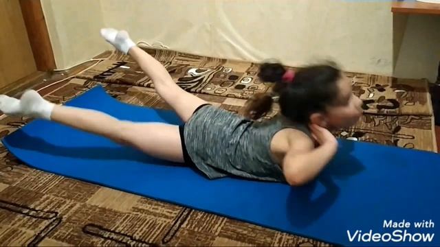 Художественная гимнастика. Домашнее задание. День 26. ОФП. смотреть онлайн