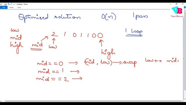 Arrays - Sort 0s 1s 2s in telugu | DSA in Telugu | Vamsi Bhavani смотреть онлайн