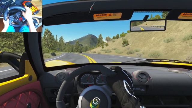 Assetto Corsa || LOTUS EXIGE S ROADSTER | Mulholland map mod | Steering Wheel + Shifter смотреть онлайн