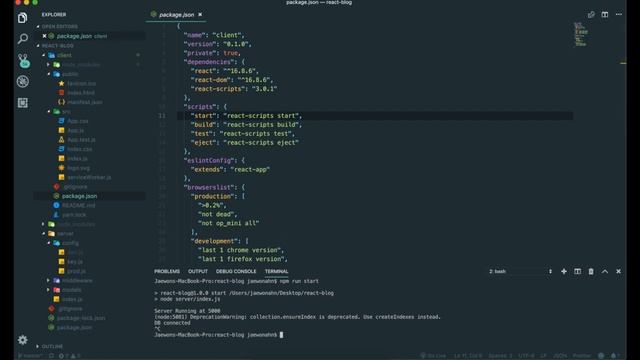 Blog ReactJS NodeJS#17 CREATE REACT APP смотреть онлайн