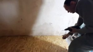 Как положить осб на деревянный пол с подвалом и утеплить пол.