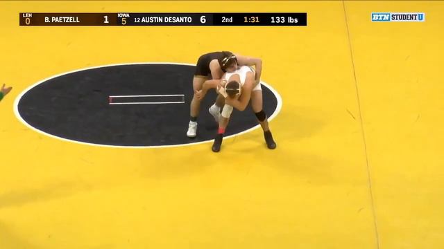 Austin DeSanto vs Brandon Pretzel - 2018 133lbs смотреть онлайн