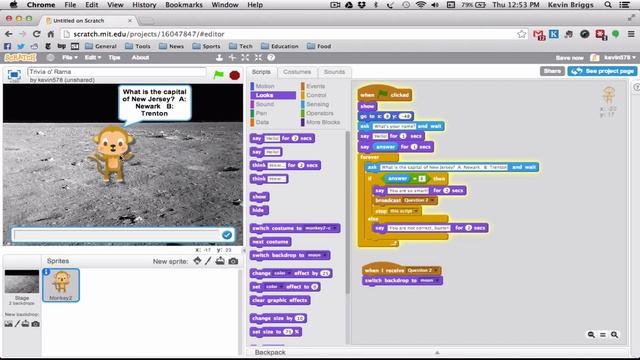 Scratch Tutorial 3: Quiz Game смотреть онлайн