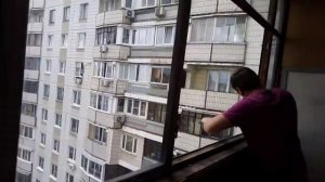 Демонтаж балкона #балкон#остекления #утипленя #остекления балкона (1)