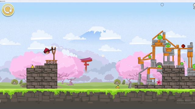 Angry Birds Seasons PC Cherry Blossom Levels 1-5 смотреть онлайн