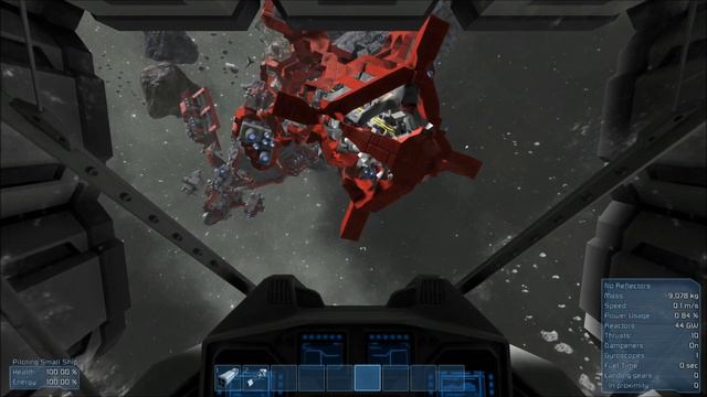 Space Engineers - Small Ship Gatling Gun & Rocket Launcher #Test