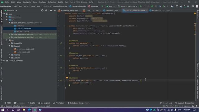 Custom List View | Android | Java | Mobile Application Development | Inzi Programmer | Speed Code смотреть онлайн