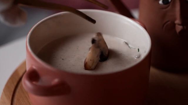 Крем суп из белых грибов смотреть онлайн