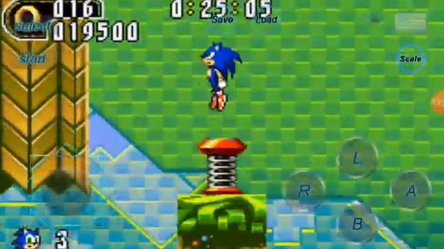 Sonic advance 2 no Android, salvando a cream смотреть онлайн