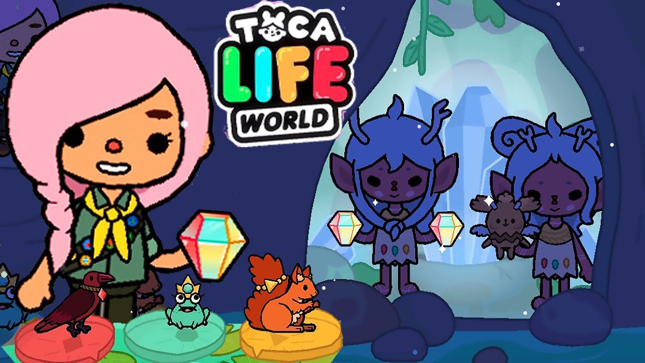 ТОКА БОКА ♀️ ЭЛЬФЫ - СЕКРЕТ ЛЕСА И КОНЮШНЯ ! СЕРИАЛ Toca Life World смотреть онлайн