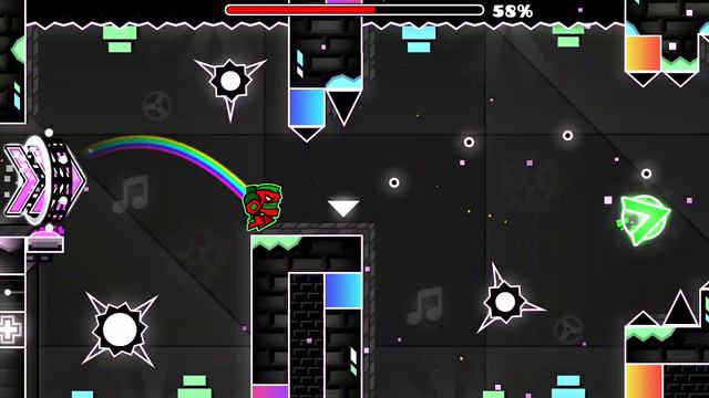 Geometry Dash Deviation (Daily level #202) смотреть онлайн