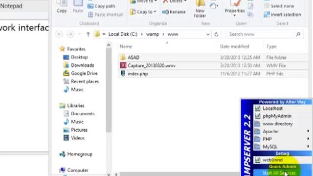 PHP - Installation of Web Server[WAMP] - Tutorial #3 [Tamil] смотреть онлайн