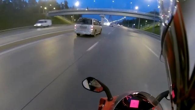 Aprilia RS 125: В первый раз по Бугринскому мосту смотреть онлайн