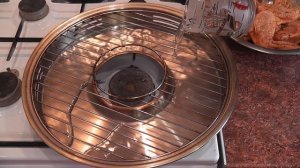 Крылья на сковороде  гриль газ!!!