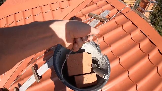 Обшивка трубы дымохода. смотреть онлайн