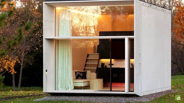 Модульные дома: быстровозводимые коттеджи – дачные и для круглогодичного проживания, фото проектов