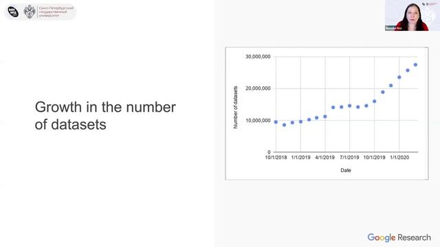 Google Dataset Search Building an open ecosystem for dataset discovery смотреть онлайн