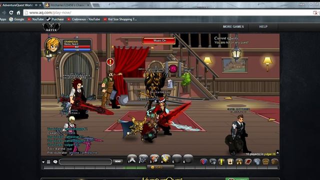 AdventureQuest Worlds EP 2 This game is boring смотреть онлайн