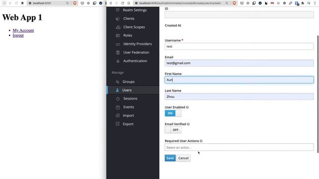sso keycloak configuration смотреть онлайн
