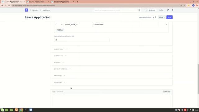 Web Form in ERPNext смотреть онлайн