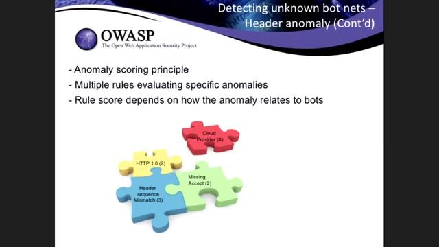 Detecting And Managing Bot Activity More Efficiently - David Senecal - AppSecUSA 2015
