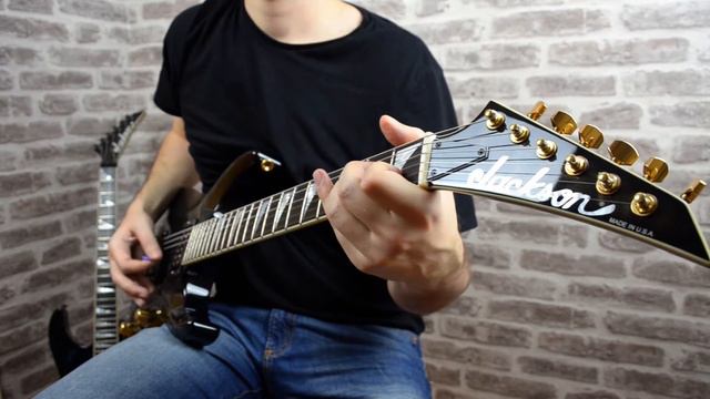 Jackson USA Soloist SLATQH Trans Black - made in USA 2004 смотреть онлайн