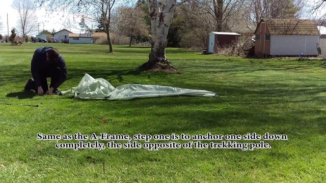 Ultralight Tarp Setup: A-Frame and Half Pyramid смотреть онлайн