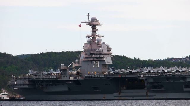 3/12 USS Gerald R. Ford (CVN-78) смотреть онлайн