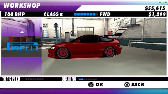 Juiced: Eliminator - Honda CR-X - Drag-Race - Прокачка Машины смотреть онлайн