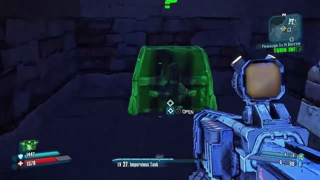 Message in a Bottle (Oasis) Mission Walkthrough in Borderlands 2 смотреть онлайн