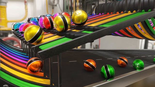 Huge Marble Relay Race #marblerun #animation #marblerace #blender #marbles смотреть онлайн