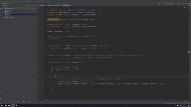 Implementación SHA256 - C++ (Speed Coding) смотреть онлайн