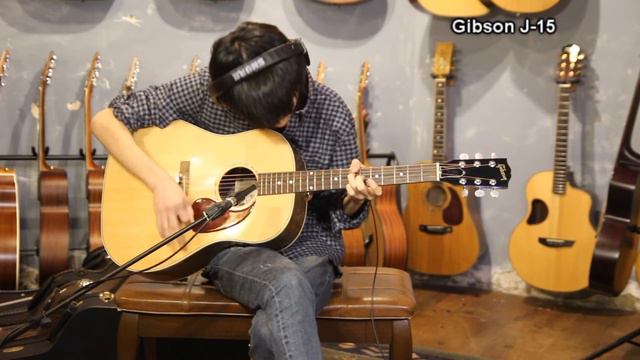 Gibson J-45 vs J-15 Comparison 연주 김인섭/원미사운드 смотреть онлайн