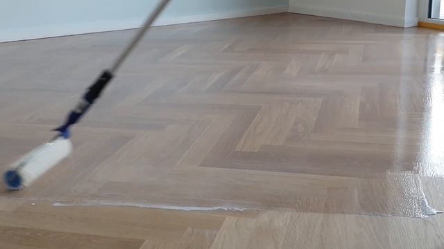 A Genuinely Natural Appearance Of Wooden Floor With Bona Natural Treatment.