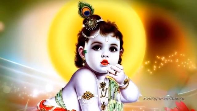 Мантра Харе Кришна - Очень красивая музыка и голос Очищает сердце, убирает беспокойство. смотреть онлайн