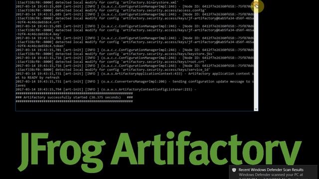 Install Artifactory 5 on Windows 10 as a service смотреть онлайн