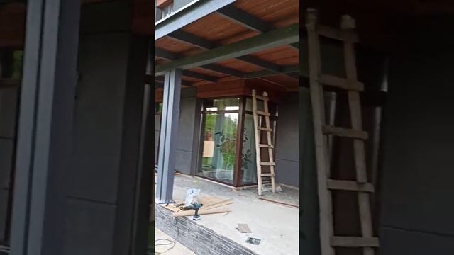 Монтаж планкена с припилкой 45 градусов, строительство террасы. смотреть онлайн