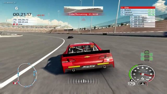 Обзор игры Nascar 14 [гонки] смотреть онлайн
