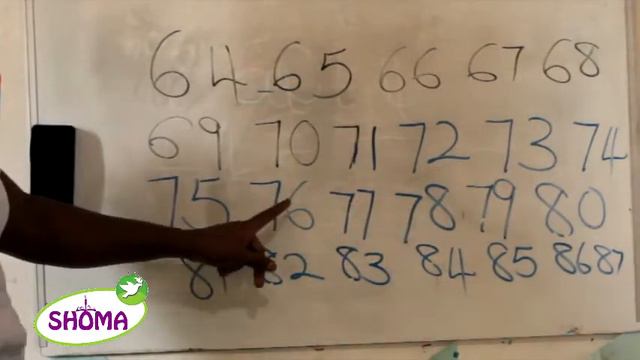 Shoma K3 Numeracy Lesson 303 (Numbers 70-100) смотреть онлайн