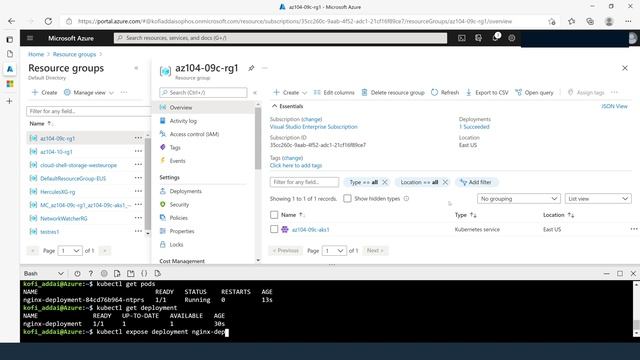 Azure Administrator Study Series: Lab 9c - Implement Azure Kubernetes Servicer Instances смотреть онлайн